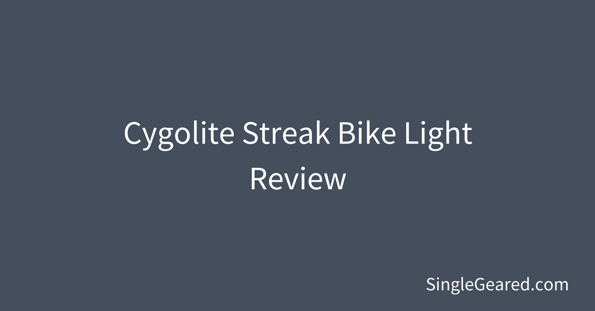 Cygolite streak best sale