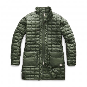 north face women's thermoball long jacket
