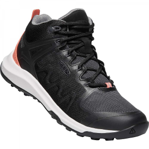 Keen Women's Explore Vent Mid Shoe - 9.5 - Black / Coral