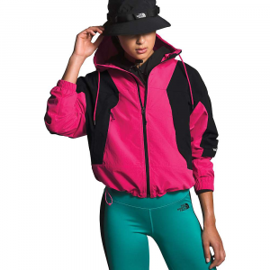 pink and black north face