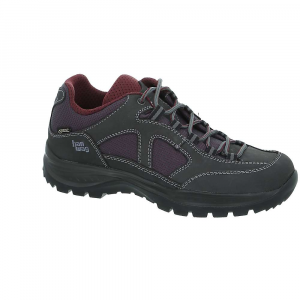 Hanwag Women's Gritstone II Lady GTX Boot - 7.5 - Asphalt/Dark Garnet