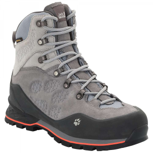 Jack Wolfskin Women's Wilderness Texapore Mid Boot - 7.5 - Tarmac Grey