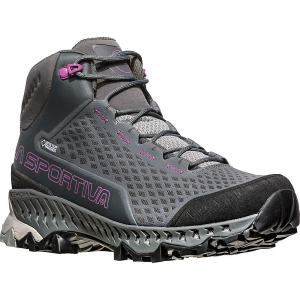 La Sportiva Women's Stream GTX Boot - 41.5 - Carbon / Purple