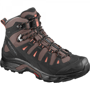 Salomon Women's Quest Prime GTX Boot - 6.5 - Deep Taupe / Phantom / Tawny Orange