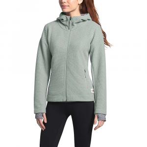 The North Face Women S Sibley Fleece Hoodie Large Meld Grey Heather On Sale Single Geared