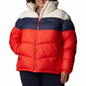 Women's Columbia Puffect Plus Size Jacket 2022 Orange size 2X | Nylon/Polyester