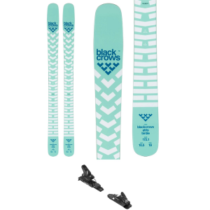 Women's Black Crows Atris Birdie Skis + Salomon Strive 11 Demo Ski Bindings 2023 size 160
