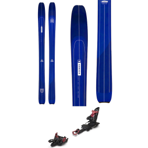 Armada Locator 104 Skis + Marker Kingpin 13 Alpine Touring Ski Bindings 2023 in Black size 186 | Polyester