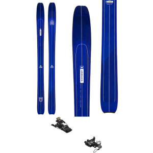 Armada Locator 104 Skis + Salomon MTN Pure Alpine Touring Ski Bindings 2024 in Black size 178 | Polyester