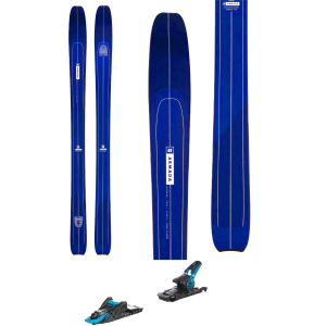 Armada Locator 104 Skis + Salomon S/Lab Shift MNC 13 Alpine Touring Ski Bindings 2023 in Blue size 178 | Polyester