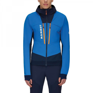 Mammut Men's Aenergy SO Hybrid Hooded Jacket - XL - Ice / Marine