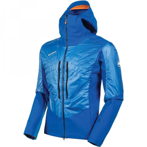 Mammut Men's Eisfeld SO Hybrid Hooded Jacket - XL - Azurit
