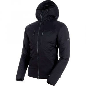 Mammut Men's Rime IN Flex Hooded Jacket - Small - Black / Phantom