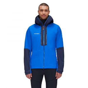 Mammut Men's Taiss HS Hooded Jacket - Large - Ice / Marine