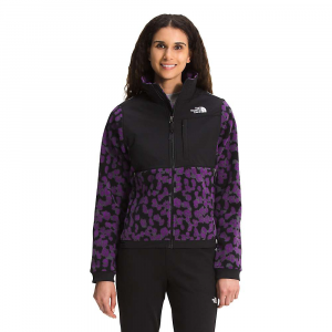 The North Face Women's Printed Denali 2 Jacket - Small - Gravity Purple Leopard Print