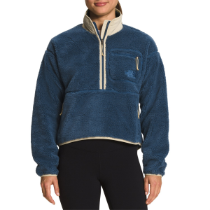 Women's The North Face Extreme Pile Pullover Jacket 2022 in Black size Large | Nylon/Polyester