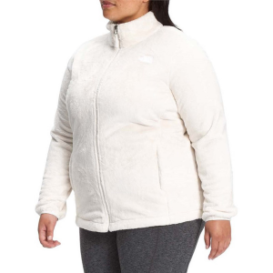 Women's The North Face Osito Plus Jacket 2024 in White size 1X | Polyester