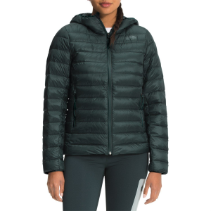 Women's The North Face Sierra Peak Hooded Jacket 2022 in Green size X-Small | Nylon