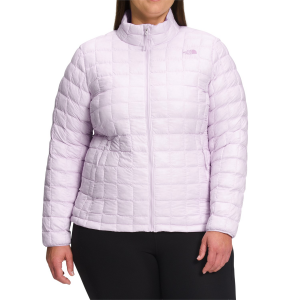 Women's The North Face ThermoBall(TM) Eco 2.0 Plus Jacket 2023 in Purple size 2X | Nylon/Polyester