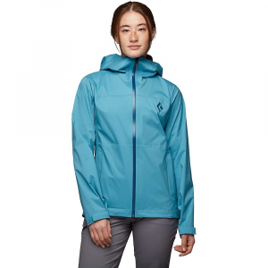 Black Diamond Women's StormLine Stretch Rain Shell - XS - Cerulean Blue