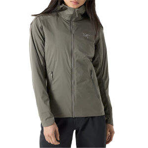 Women's Arc'teryx Atom Lightweight Hoodie 2024 in Green size 2X-Large | Nylon