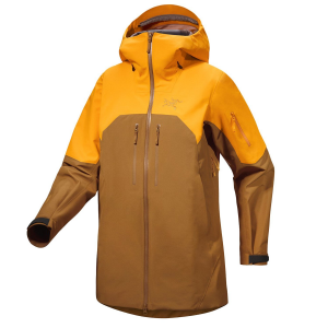 Women's Arc'teryx Rush Jacket 2024 in Gold size Small | Nylon